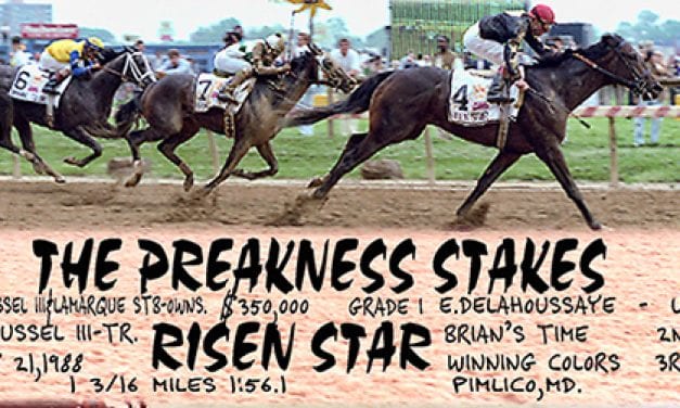 Preakness Past: A Risen Star is born