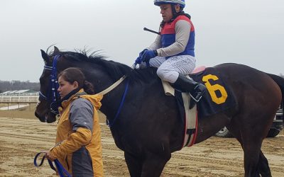 Jorge Hernandez looking for foothold at Monmouth