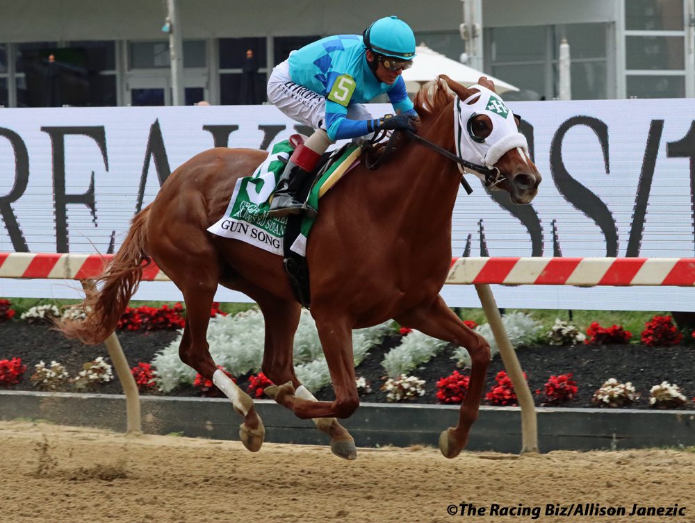 Gun Song sings winning melody in G2 Black-Eyed Susan * The Racing Biz ...