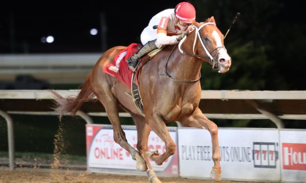 Free Like a Girl, Valentine Candy score in CT stakes