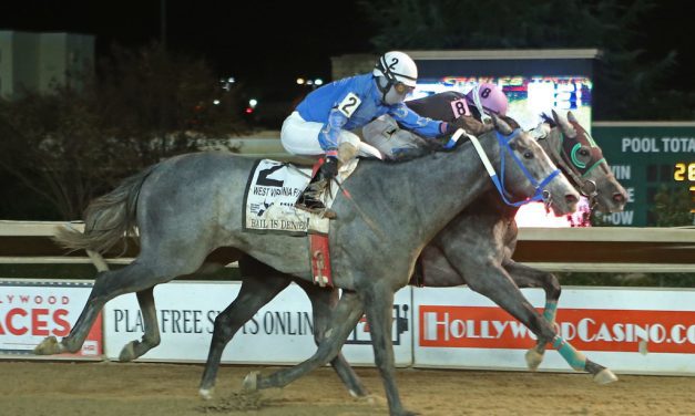 Im the Director prevails in WV Futurity